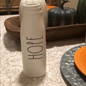 Rae Dunn milk bottle (HOPE)
